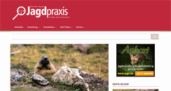 Desktop Screenshot of jagdpraxis.de