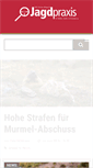 Mobile Screenshot of jagdpraxis.de
